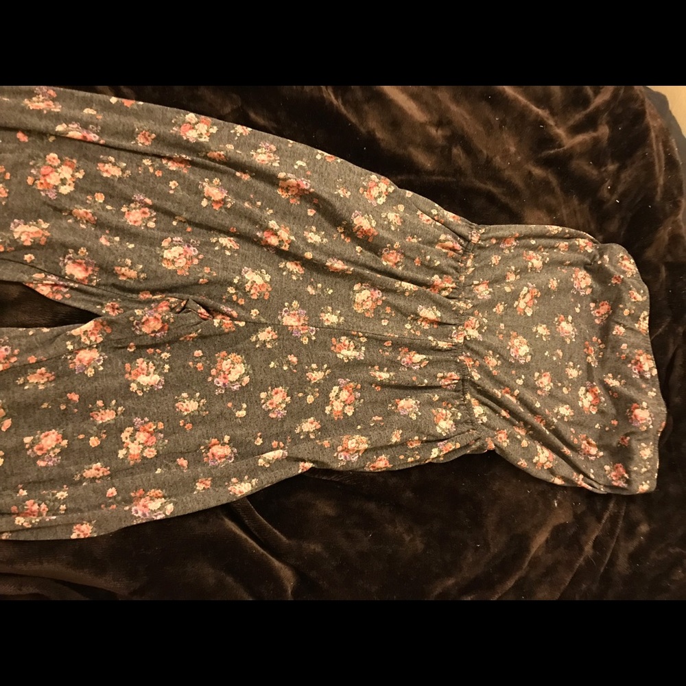 Floral romper full length